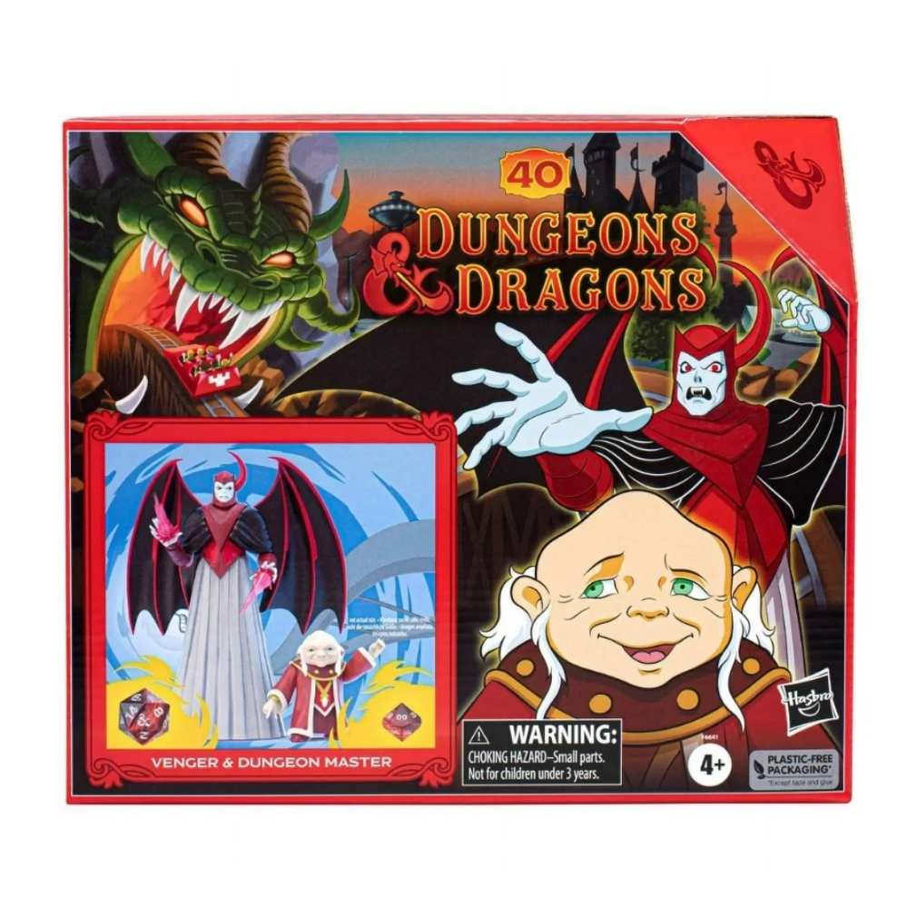 Dungeons & Dragons Venger & Dungeon Master Toy Set